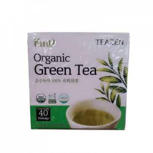 KMT ORGANIC GREEN TEA 1.8G *40S 