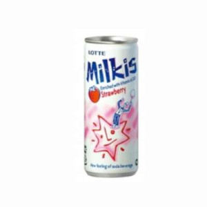 LOTTE MILKIS STRAWBERRY 250ML