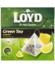 LOYD GREEN TEA LEMON PYRAMID TEA 40G