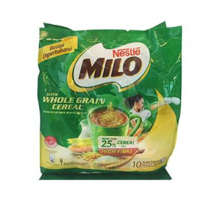 MILO ACT-GO WHOLE GRAIN CEREAL 36G*10 MILO ACT-GO WHOLE GRAIN CEREAL 36G*10