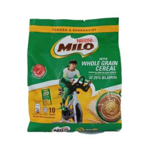 MILO ACT-GO WHOLE GRAIN CEREAL 36G*10 MILO ACT-GO WHOLE GRAIN CEREAL 36G*10