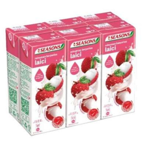 SEASONS LYCHEE TTP 250ML*6  *4