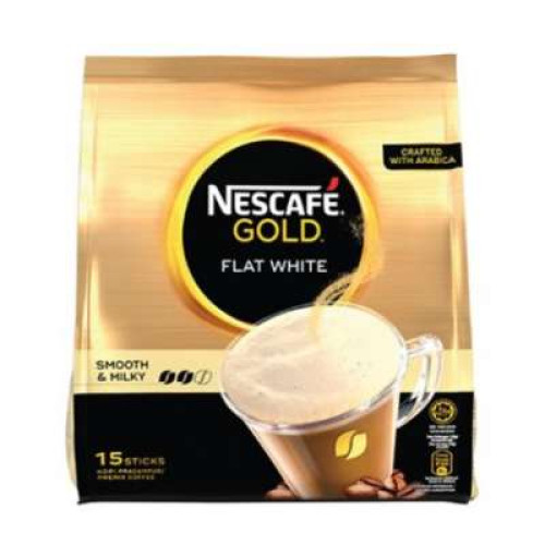 NESCAFE GOLD FLAT WHITE 20G*15
