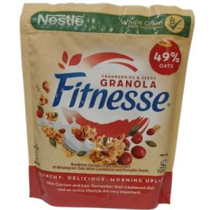 NESTLE FITNESS GRANOLA CRANBERRY PUMPKIN 300G