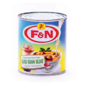 F&N EVAPORATED FILLED MILK 390G F&N EVAPORATED FILLED MILK 390G