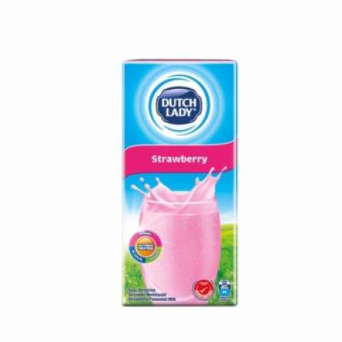 DUTCH LADY UHT PURE FARM STRAWBERRY 1L