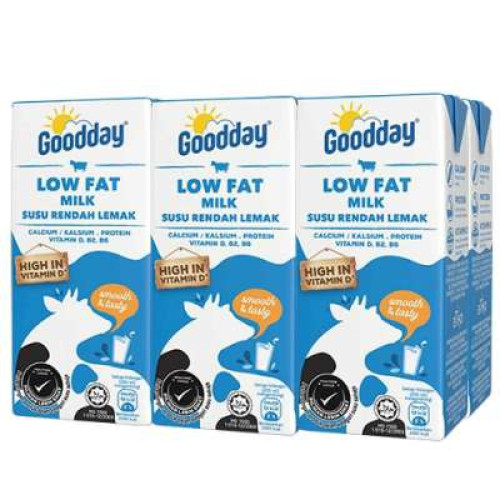 GOODDAY UHT LOW FAT MILK 200ML*6