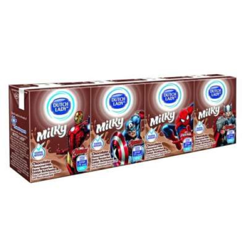 DUTCH LADY MILKY MARVEL CHOCOLATE 125ML*4