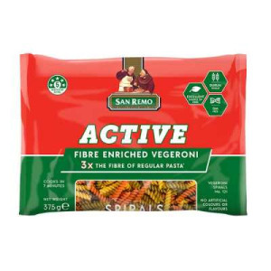 SAN REMO VEGERONI SPIRALS 375G