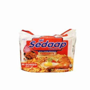 MI SEDAAP GORENG ASLI 90G*5'S MI SEDAAP GORENG ASLI 90G*5'S