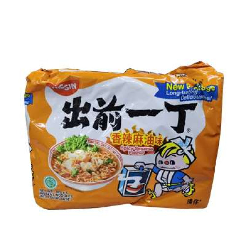 NISSIN INST NOODLES SPICY SESAME 86G*5