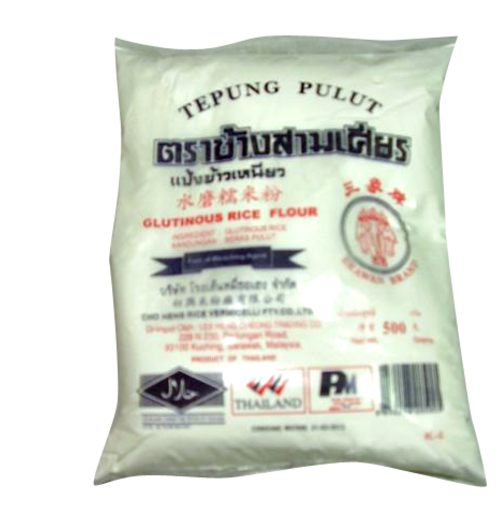 ERAWAN GLUTINOUS RICE FLOUR 500G