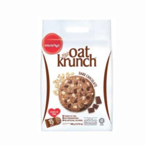 MUNCHY'S OATKRUNCH DARK CHOC 390G MUNCHY'S OATKRUNCH DARK CHOC 390G