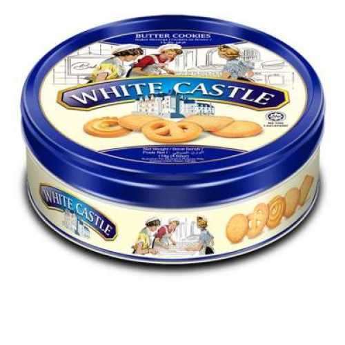 TIN WHITE CASTLE BUTTER COOKIES 454G