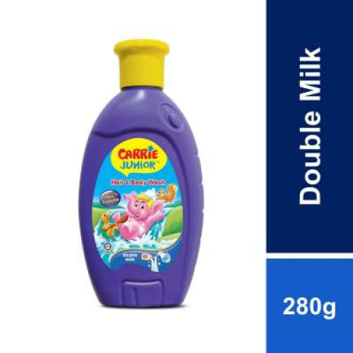 CARRIE JUNIOR DOUBLE MILK BB H&B.WASH 280ML