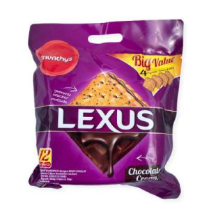 MUNCHY'S LEXUS CHOCOLATE SANDWICH 418G MUNCHY'S LEXUS CHOCOLATE SANDWICH 418G