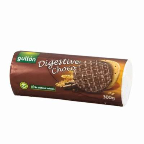 GULLON CHOCO DIGESTIVE ROLL 300G