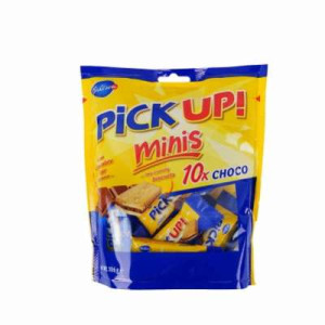 BAHLSEN PICK UP MINIS CHOCO TWO CRISP 106G BAHLSEN PICK UP MINIS CHOCO TWO CRISP 106G