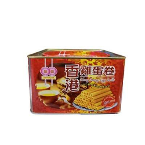 HONG KONG EGG ROLLS RED TIN 400G