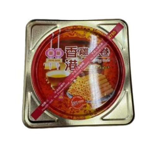 HONG KONG EGG ROLLS RED TIN 400G