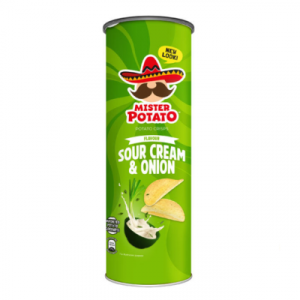 MISTER POTATO CRISPS ONION 125G