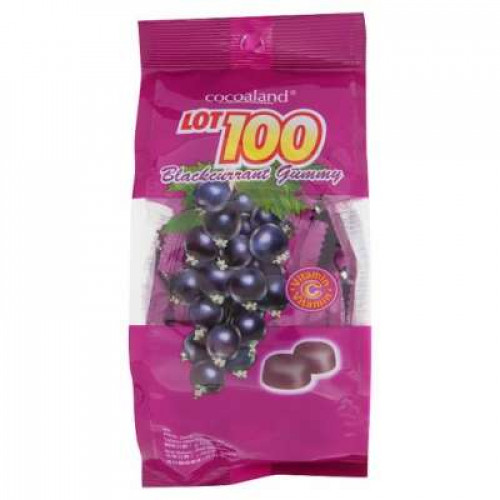 COCOALAND LOT 100 FRUITY GUMMY BLACKCURRANT 130G