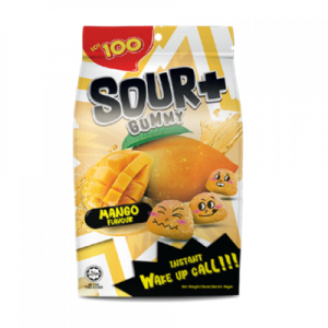 LOT 100 SOUR & GUMMY MANGO 95G