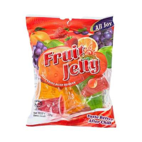 ALL JOY JELLY CUP PKT 228G