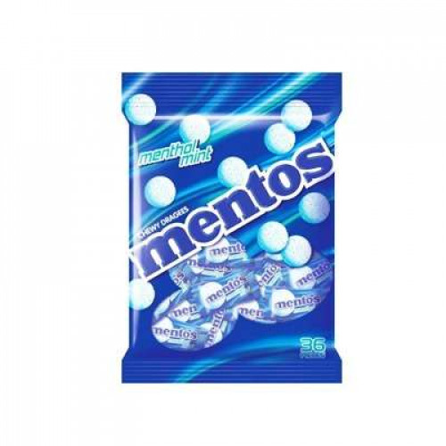 MENTOS XTRM MINT CHEWY DRAGEES 36'S