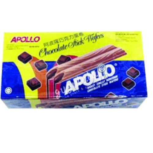 APOLLO CHOCOLATE STICK WAFERS (1044M) 12S