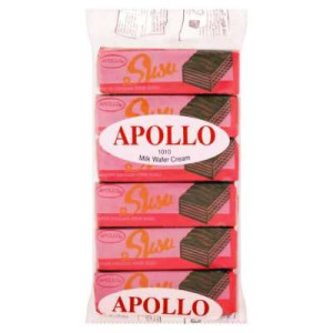 APOLLO MILK CHOCO WAFER CREAM (1011) 12G*12'S APOLLO MILK CHOCO WAFER CREAM (1011) 12G*12'S