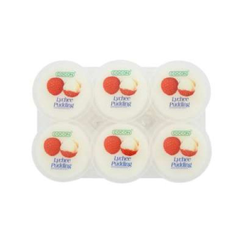 COCON LYCHEE PUDDING 80G*6