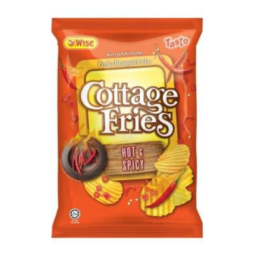 WISE COTTAGE FRIES HOT 'N' SPICY 150G