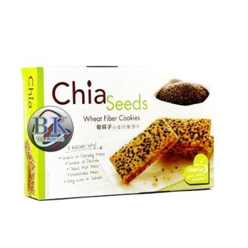 OM CHIA SEED W.FIBER COOKIES 150G