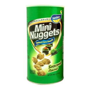 TEN TEN MINI NUGGETS-SEAWEED 90G TEN TEN MINI NUGGETS-SEAWEED 90G