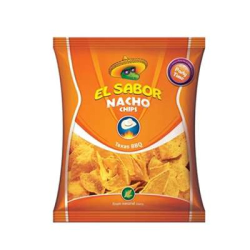 EL SABOR NACHO CHIPS BBQ 225G