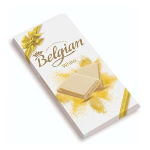 BELGIAN MILK WHITE 100G