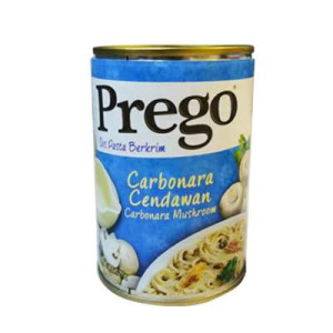 PREGO CARBONARA MUSHROOM 295G PREGO CARBONARA MUSHROOM 295G