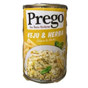 PREGO CHEESE & HERBS PASTA SAUCE 290G PREGO CHEESE & HERBS PASTA SAUCE 290G
