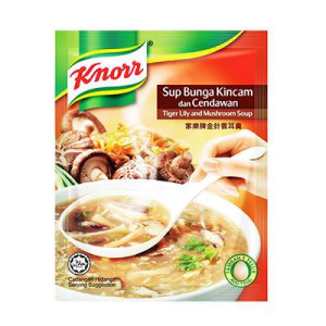 KNORR BUNGA KINCAN & CENDAWAN SOUP MIX 43G