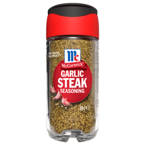 MCCORMICK GARLIC STEAK SEASONING 58G MCCORMICK GARLIC STEAK SEASONING 58G