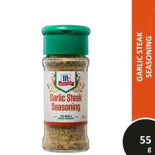 MCCORMICK GARLIC STEAK SEASONING 58G