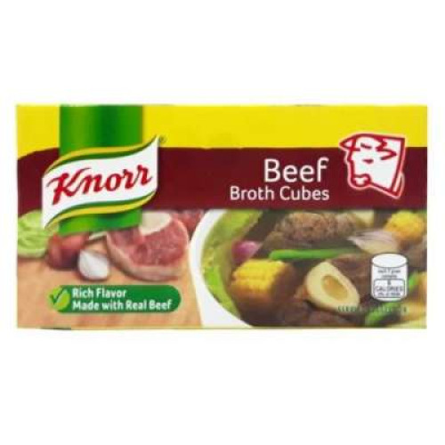 KNORR BEEF CUBES 6S 60G