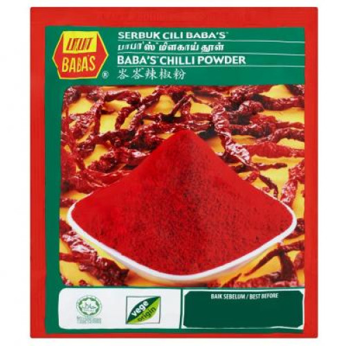 BABAS CHILI POWDER 250G