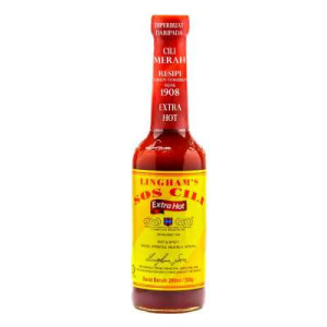 LINGHAM'S CHILLI SAUCE-EXTRA HOT 358G LINGHAM'S CHILLI SAUCE-EXTRA HOT 358G