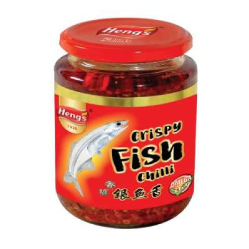 HENG'S CRISPY FISH CHILI ORIGINAL 340G