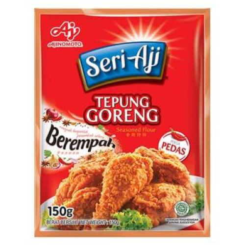 SERI-AJI TEPUNG GORENG PEDAS 150G