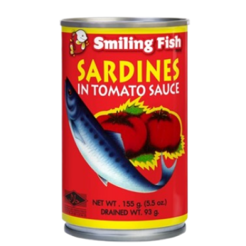 SMILLING FISH SARDINES IN TOMATO 155G