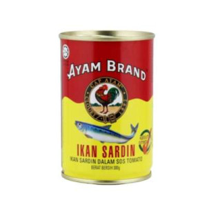 AYAM BRAND SARDINES IN TOMATO SAUCE 300G AYAM BRAND SARDINES IN TOMATO SAUCE 300G