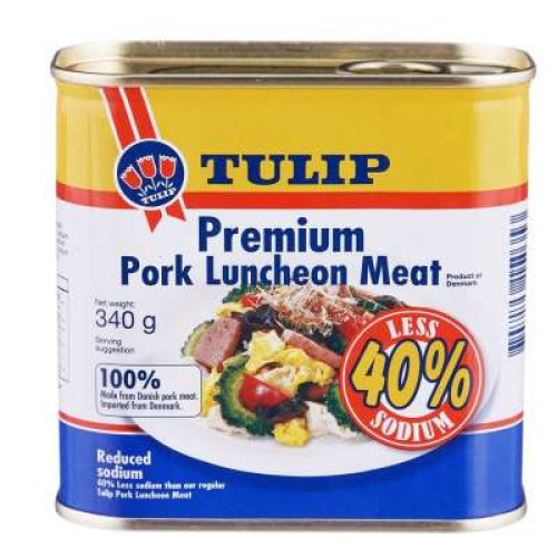 TULIP PREMIUM PORK LUNCHEON MEAT 340G